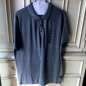 Mens Dark Grey Sean John Polo Size XXL